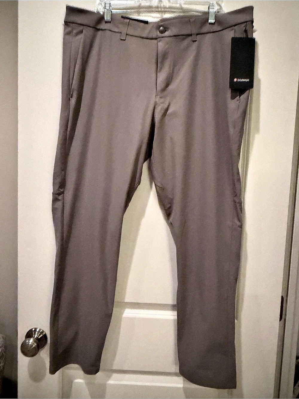 Lululemon Commission Pant Slim 40x30 Gray Warpstream NWT